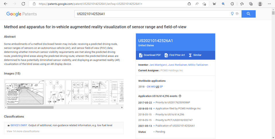 Google patent search TTC 3