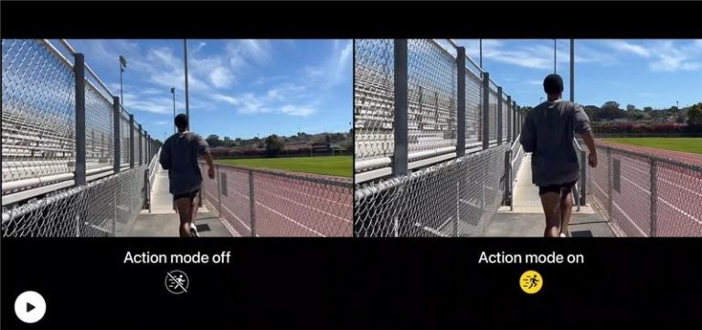 Action Mode - Apple
