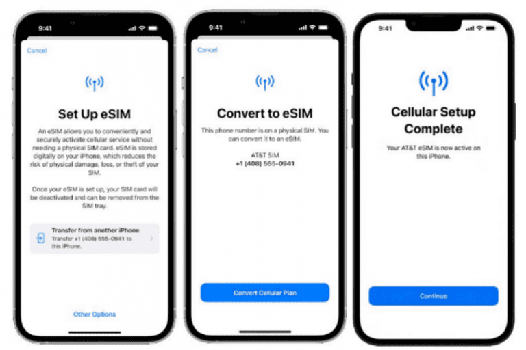 Esim - Apple
